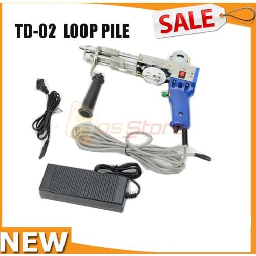 100-240V Electric Carpet Textile Gun Loop Pile Type Carpet Weaving Machine Flocking Machine Hand Tufting Gun Rug Making Tools