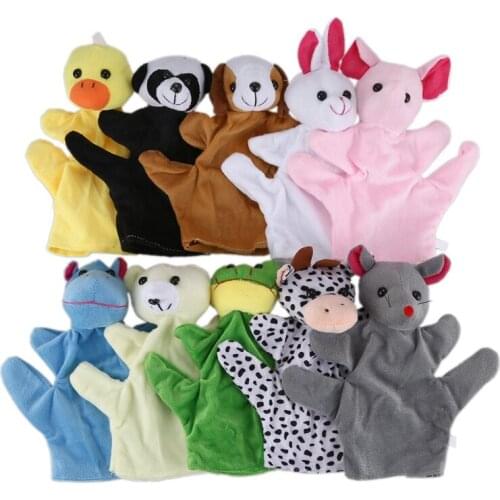 Cute Animal Hand Puppets Toys Set for Kids Children, Set of 10