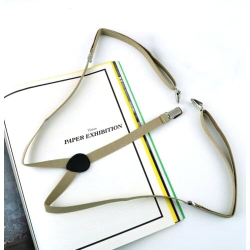 Fashionable Adjustable Y-back Elastic Clip-on Unisex Pants Suspender Brace Selling Highly stretchable Adjustable Suspender