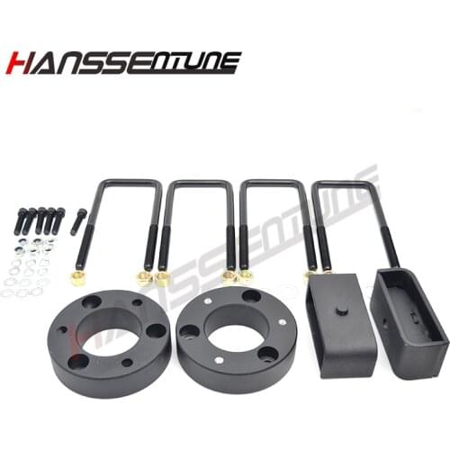 HANSSENTUNE Leveling lift kit 2.5" Front andr 2" Rea Lift Kits For Sierra Silverado 1500 2WD 4WD 2007-2018