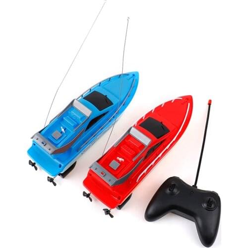 2 Colors RC Boat Kids Toy Remote Control Ship Electric Boats Toys For Children Gifts