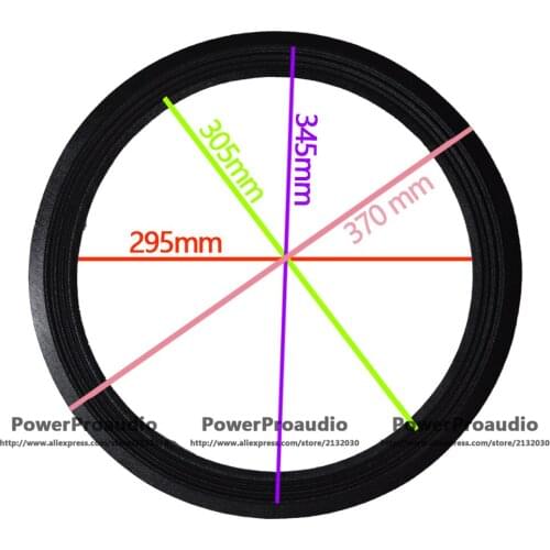 15 inch Repair woofer Cloth Surrounds For Speaker 4 line 370mm 345mm 305mm 295mm