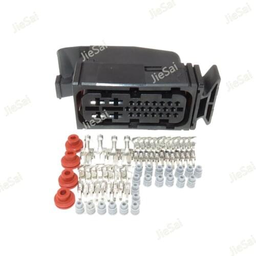 25 Pin 1H0 973 327A 1H0973327A Auto Car Engine Gearbox Plug Waterproof Wire Connector For VW Santana