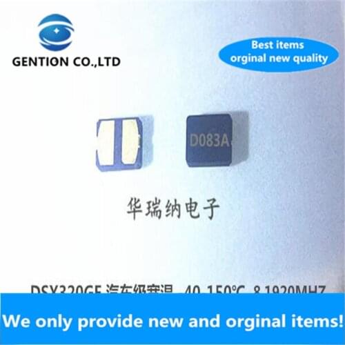 5pcs 100% new and orginal DSX320GE 8.192M 8.192MHZ Passive crystal oscillator 2 pins KDS Wide temperature range of automo 3225