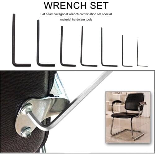 7pcs Mini Hexagon Hex Allen Key Set 0.7mm-3mm Wrench Screwdriver Hand Tool Kit Micro Hex Wrench High Hardness Accessories Tools