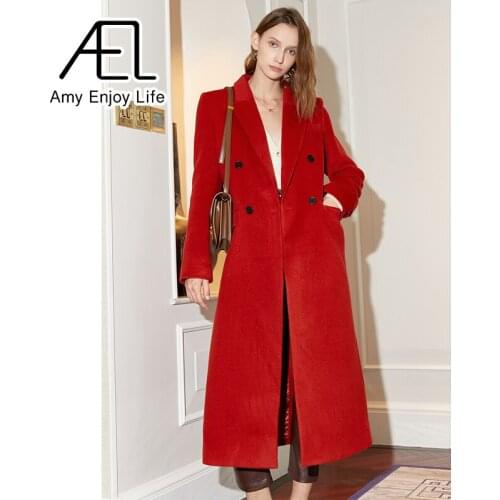 Женские прямые пальто Amyenjoylife China At AliExpress