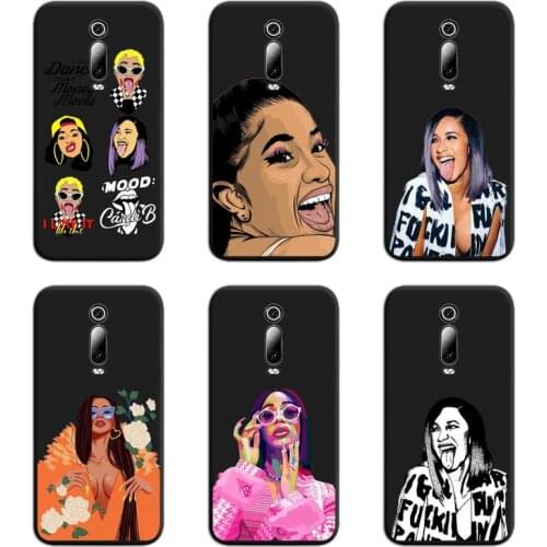 Cardi b Phone Case For Redmi 9A 9 8A 7 6 6A Note 9 8 8T Pro Max K20 K30 Pro