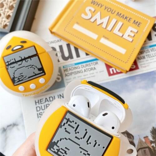 Game Console Model Earphone Case For AirPods 1 2 3 Pro Silicone Tama Gotch Pet Egg Airpods Charging Box Cover Protective Shell