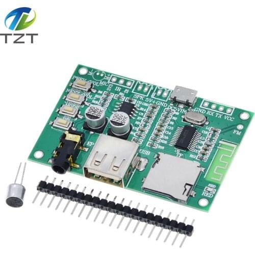 BT201 Dual Mode 5.0 Bluetooth Lossless Audio Power Amplifier Board Module Tf Card U Disk Ble Spp Serial Port Transparent Trans