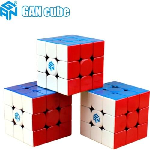 GAN356 X 3x3x3 magic magnetic speed gan cube professional gans puzzle gan354 M magnets 3x3 cube gan 356 RS