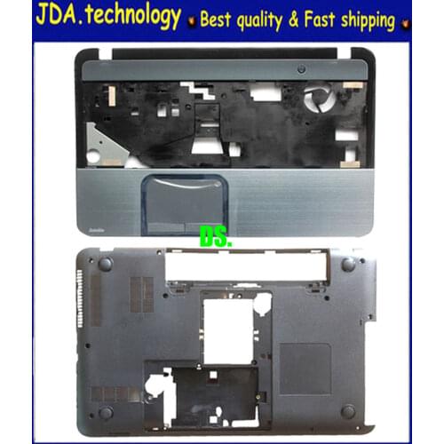 MEIARROW New palmrest topcase D Cover FOR Toshiba Satellite L850 L855 C850 C855 C855D Upper cover +Bottom Base Case