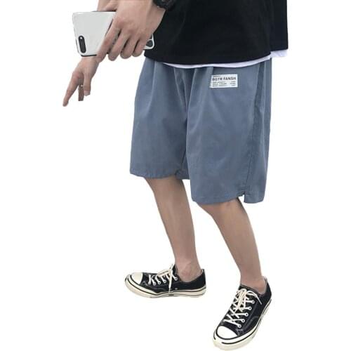 Fashion Men Beach Shorts Loose Breathable Soft Fifth Pants Board Running Shorts Men