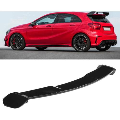 Upgrade for A45 Glossy Black Rear Roof Spoiler for Mercedes-Benz A-Class W176 A45 AMG 2013-2018 Car Accessories