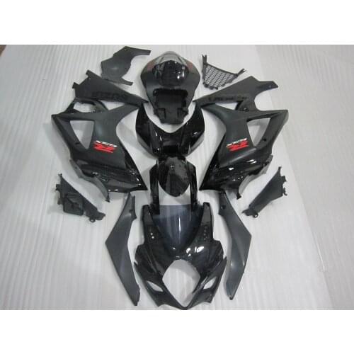 Fairings Fit for GSXR-1000 K7 Year 2007 2008 GSXR1000 07 08 ABS Motorcycle Fairing Kit Bodywork Cowling Black