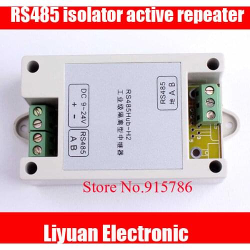 RS485 isolator active repeater / RS485 repeater network equipment / DC9 ~ 24V 485 Amplifier