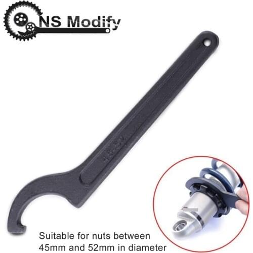 45-52mm Motorcycle Bike Absorber Shock Spanner Pre Load Hook C Spanner Set Tool Adjuster Shock Wrench Universal Hand Tools