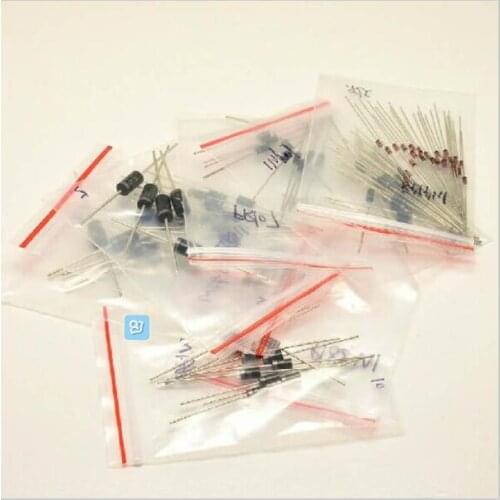 1/2w 0.5W regulator 2.4V-8.2V 14VALUES*10PCS=140PCS Zener Diode Assorted Assortment Set New electronic diy kit for arduino