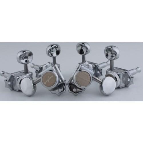 1 SET 3R3L GUYKER Chrome Lock String Tuners Vintage Tuners Machine Heads Tuners