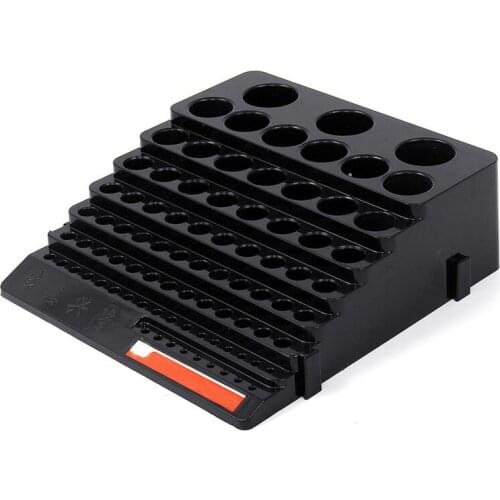 70x220x200mm Plastic Milling Cutter Storage Box Tap Reamer Turning Tool Holder Drill Bits Storage CNC Lathe Tool