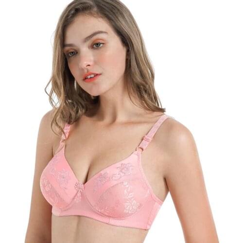 Wavsiyier Underwear 2021 Sexy Seamless Bra Women Top Bralette Plus Size Push Up Bra Wireless Lace Lingerie Sleepwear Embroidery