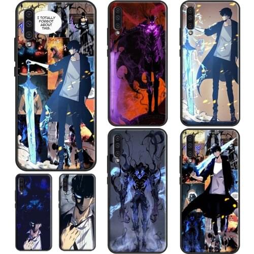 Anime solo leveling Case For Samsung A02S A20S A10S A20e A21S A50 A70 A31 A51 A71 A12 A32 A42 A52 A72 Cover