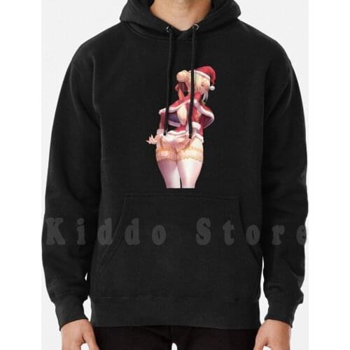 Nero , Red Saber From Fate Extra Anime Manga. Sexy New Year Christmas Dress , Ecchi Pack Of Stickers , Black Background. T