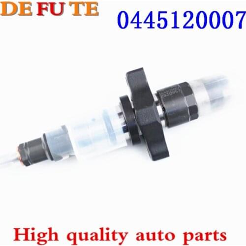 Diesel engine parts ISBE common rail fuel injector 4897271 0445120007