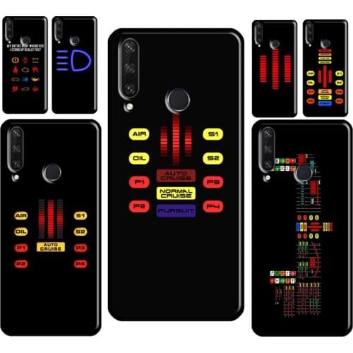 Car Dashboard Graphic For Huawei Y5P Y6P Y7A 2020 Y9S Y3 Y5 Y6 Y7 Y9 2019 2018 2017 Nova 3 2 i 5T Phone Cover