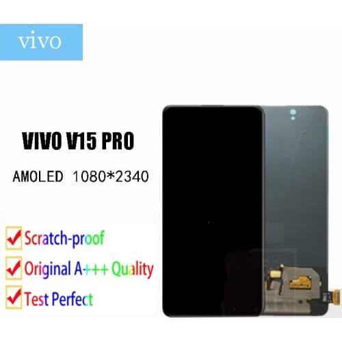 Repair tools + LCD For vivo v15 pro 2340*1080 6.39inch LCD Display Assembly+Touch Screen Digitzer Repair Panel Glass
