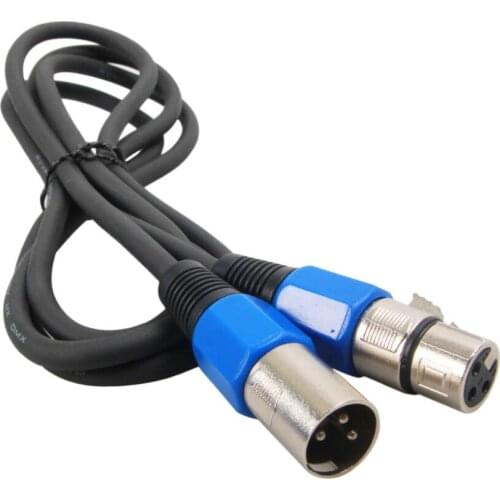 Sharelife 1 Meter 3.3ft 3 Pins Signal Connection DMX Cable Line For LED Laser Stage Lighting Accessories DJ Moving Wire