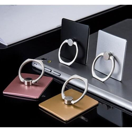 Multifunctional Mobile Phone Ring Holder Metal Mobile Phone Ring Buckle Creative Cartoon Acrylic Lazy Phone Holder Accessories