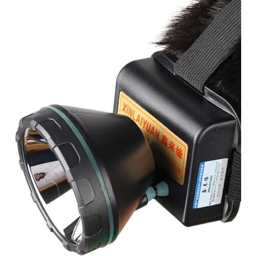 The head-mounted headlight glare bright led lithium rechargeable flashlight fishing small miner wearing night fishing lamp