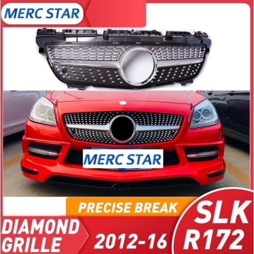 Front Grill suitable for SLK CLASS R172, Front Grill 2012-16 SLK200 SLK250 SLK350 without emblem