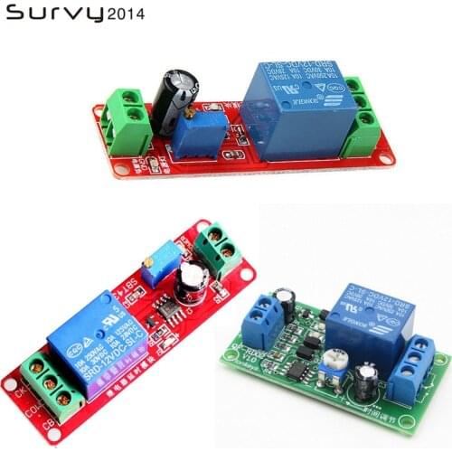 NE555 Timer Switch Adjustable Module Time delay relay Module DC 12V Delay relay shield diy electronics