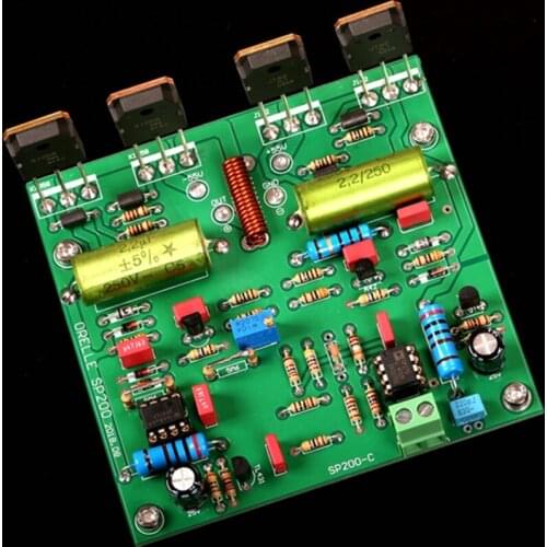ORELLE SP200 line K1058 J162 Field tube Precision pairing input OP275 amplification Mono 150w Field Tube Amplifier board