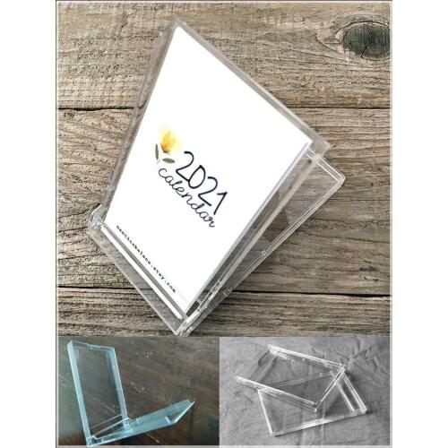 Portable business card case Plastic case Storage case Card case Credit card case Transparent PCMCIA card protection case