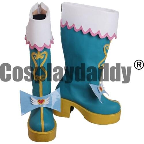 PriPara PuriPara Prism Paradise Season 2 Gaarumageddon Silky Heart Mikan Shiratama Anime Cosplay Shoes Boots S008