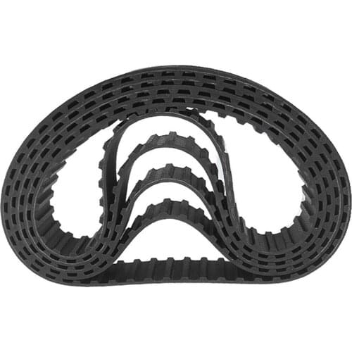 1Pcs 136XL To 170XL, Rubber Pulley Timing Belt, Close Loop Synchronous Drive Belts Width 10mm