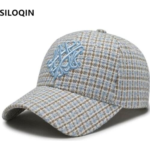 SILOQIN Casual embroidery baseball caps for men and women 2020 new womens hats sports cap men snapback cap brand cap couple hat