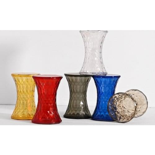 Modern Creative Transparent Color Chair Living Room Bedroom Study Decor Restaurant Dining Chair Office Meeting Room Chairs