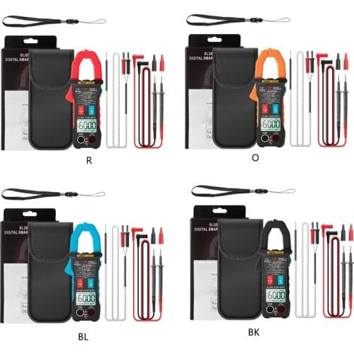 ST207 Digital Bluetooth-compatible Multimeter Clamp Meter 6000 Count True RMS DC/AC Voltage Tester AC Current Hz