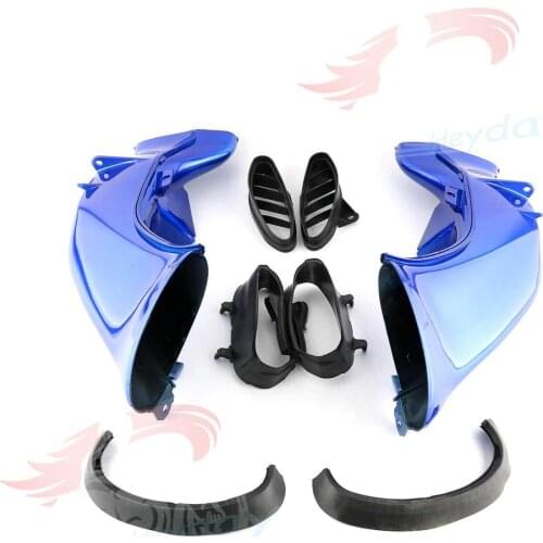 Ram Air Intake Tube Duct For Yamaha YZF1000 R1 2004 2005 2006 YZF 1000 04 05 06 Spare Clear Blue ABS Motorcycle Parts