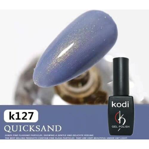 Kodi 8ml Polish UV Semi Permanent Varnish Profeesional Thick Base Top Coat Kodi Gel Nail Art Desgin Glitter Lacquer