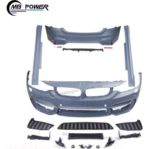 High quality 4 series F32/F36 2013~ body kit to M4 style include front bumper rear bumper side skirt body kit