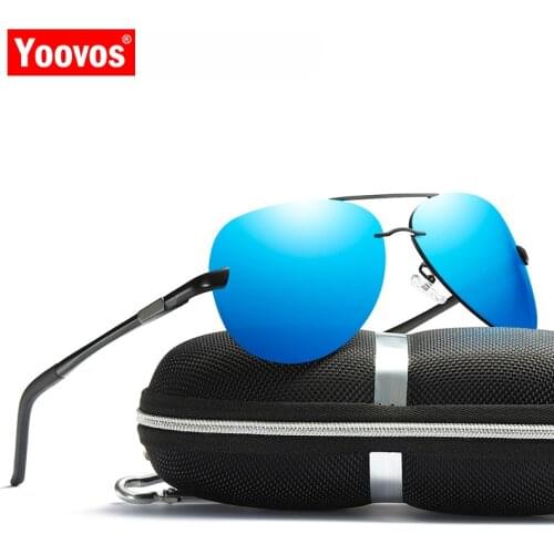 Yoovos 2021 Classic Polarized Sunglasses Men Brand Designer Glasses Gafas Fashion Metal Goggle UV400 Eyewear For Men/Women