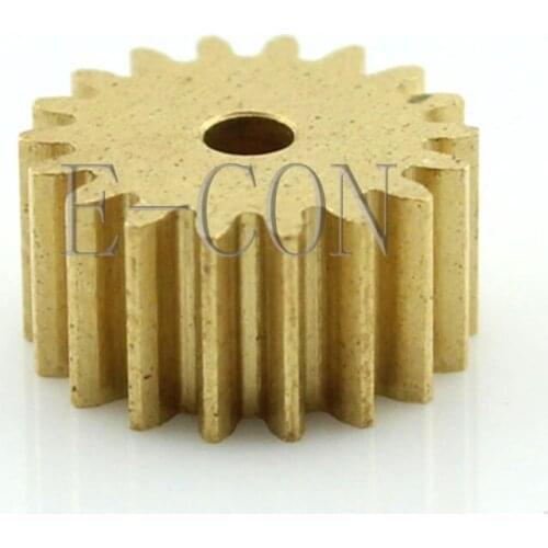 0.5M19T 2mm Bore 19 Teeth Width 5mm Module 0.5 Motor Metal Spur Gear