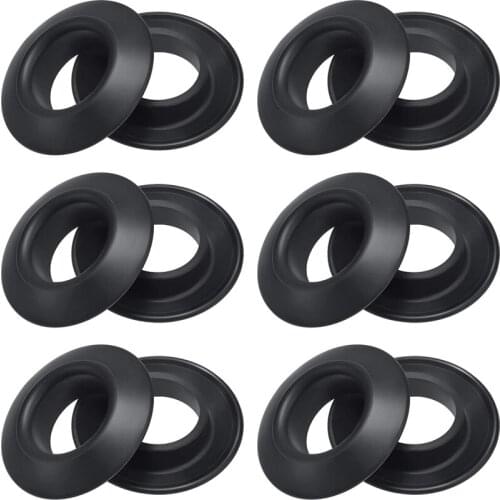 12 Pieces Universal Rubber Kayak Paddle Drip Rings Canoe Paddle Drip Ring for Kayak Paddle Accessories