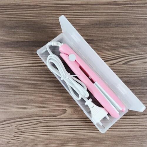 2021 Sales Hot New Goods Lightweight Hair Styling Tool Ceramic Iron Hair Straightenr Curler Mini Orders