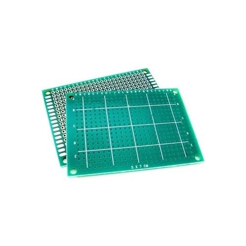 5pcs 5x7cm 5*7cm single Side Prototype PCB Universal Printed Circuit Board