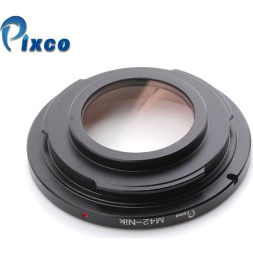 Pixco For M42-Nikon Focus Infinity Lens Adapter Suit For M42 Mount Lens to Suit for Nikon Camera Glass
